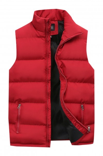 VM004 custom-made cotton vest men's winter padded warm cotton coat men's 2020 new Korean version of the trend down vest winter clothing winter winter winter warm detail view-5